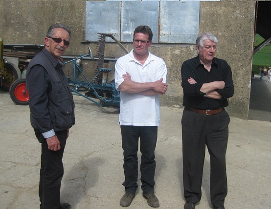 IMG_5723 Emmanuel Vallet avec Claude Guinchard et Pierre Bugnet